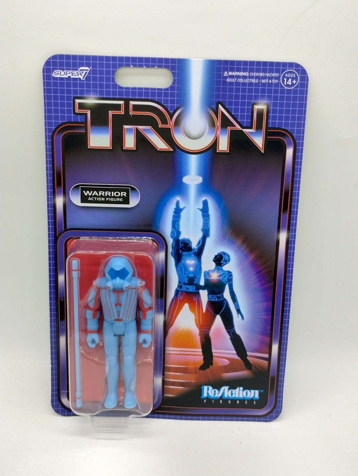 2023 Tron Lightcycle Run Warrior Vintage Style Action Figure Disney Parks