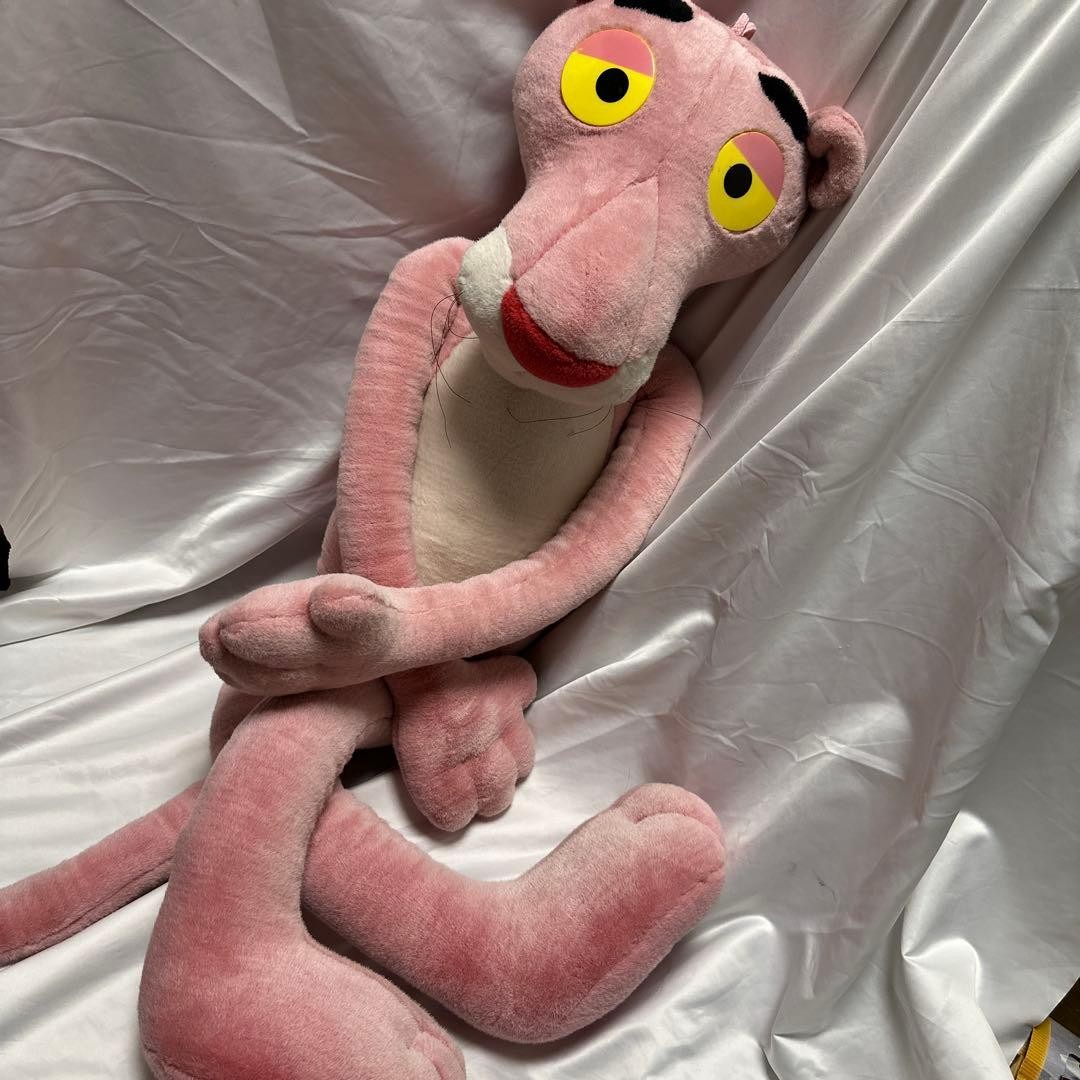 Vintage/Pink Panther Plush Toy Extra Large LL Size Elephant
