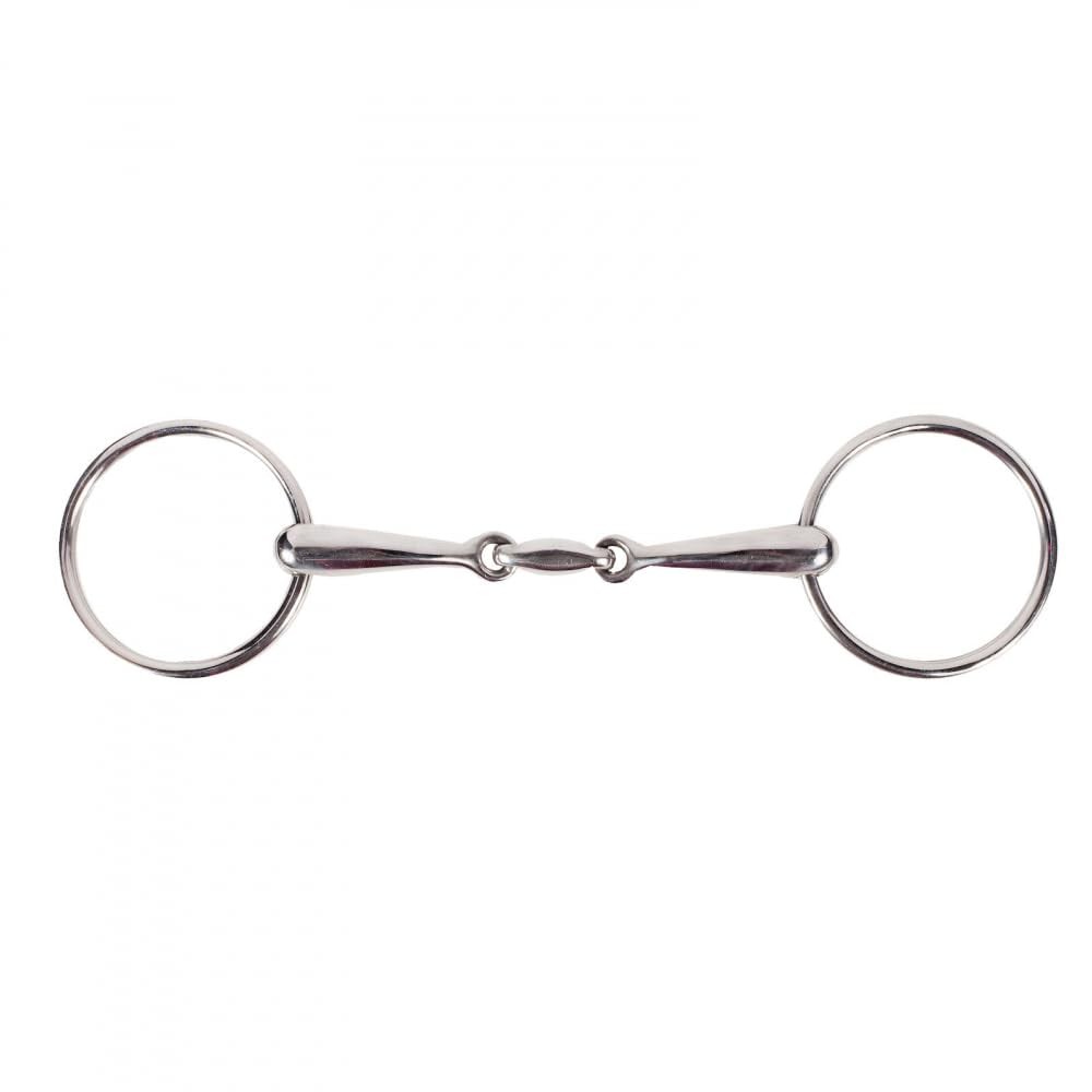 HORZE Lozenge Link Loose Ring Snaffle Bit – 16mm Width – 5.75