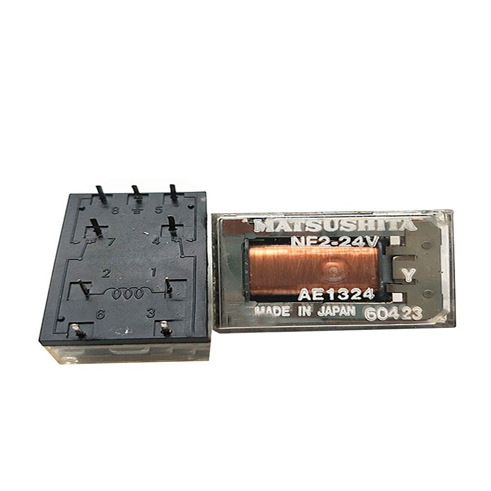 2pcs/lot relay NF2-24V NF2-24VDC NF224V 24VDC DC24V 24V DIP9