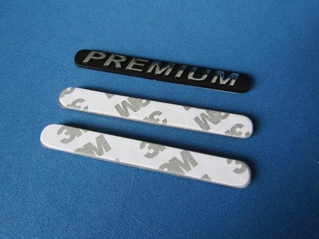 PREMIUM STYLE style ABS CH/BLACK finish emblem!