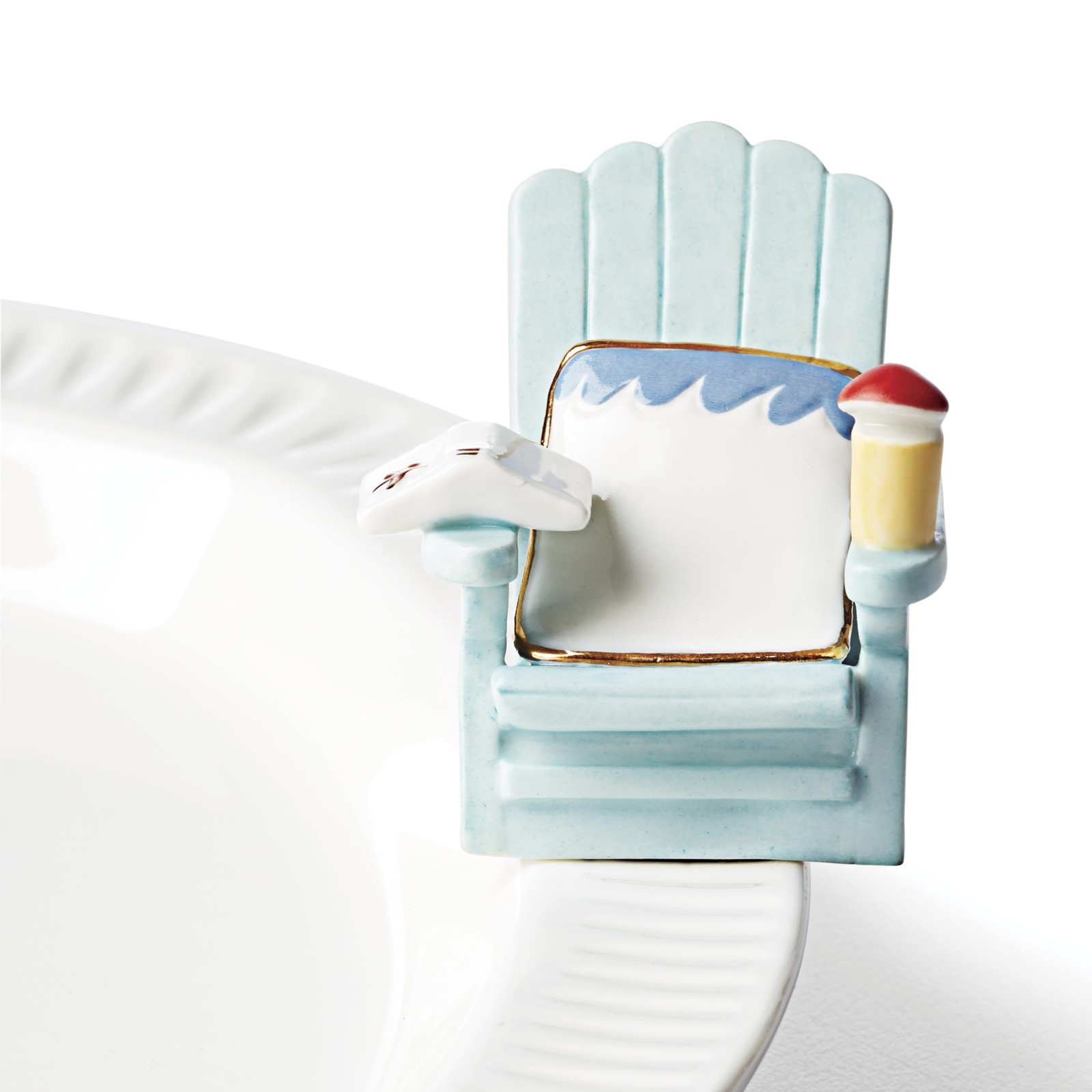 Lenox Profile Charm Beach Chair, 0.24, White
