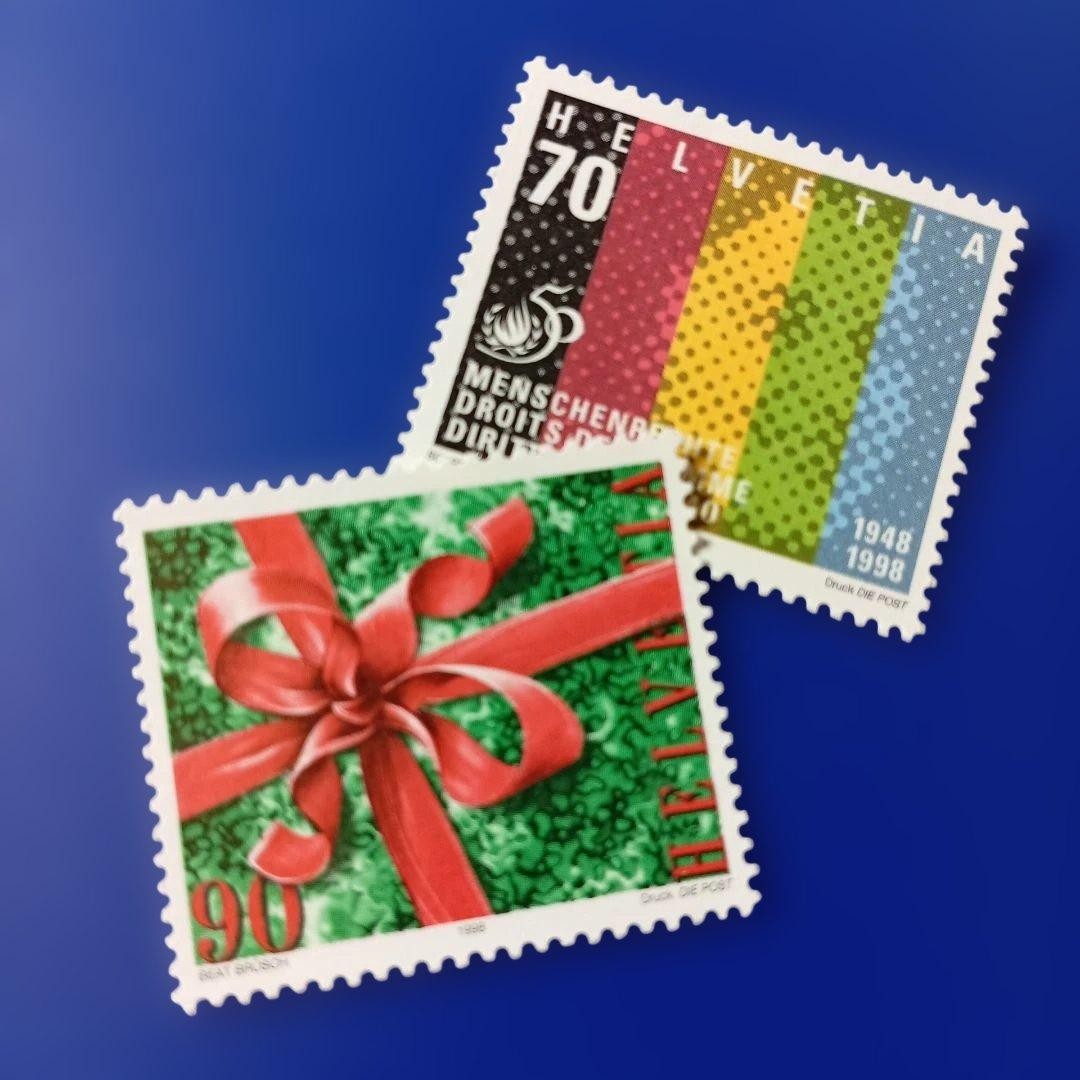 9904 Foreign Stamp Switzerland 1998 50th Anniversary of the Universal