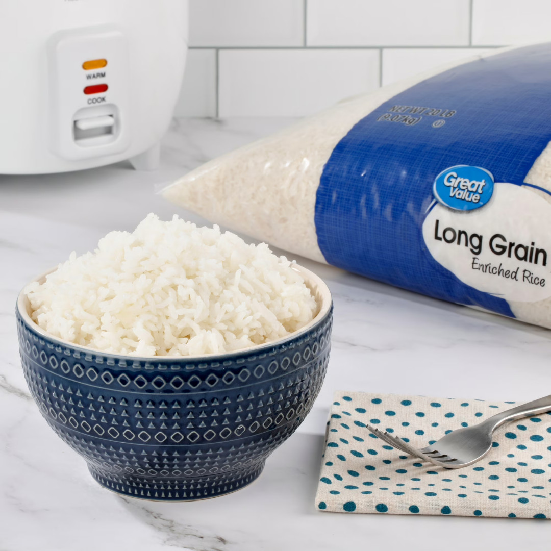 (3 pack) Great Value Long Grain Enriched Rice, 20 lb