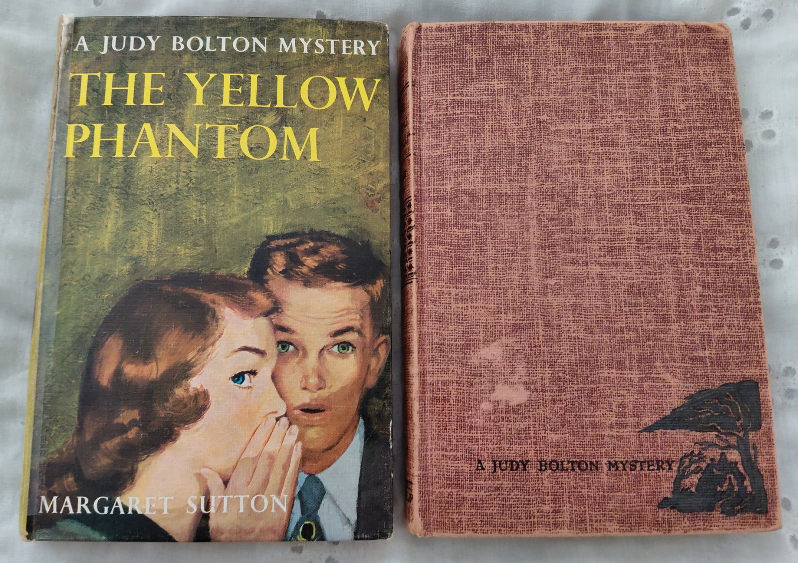 Judy Bolton YELLOW PHANTOM (#6) & LIVING PORTRAIT (#18) by MARGARET SUTTON