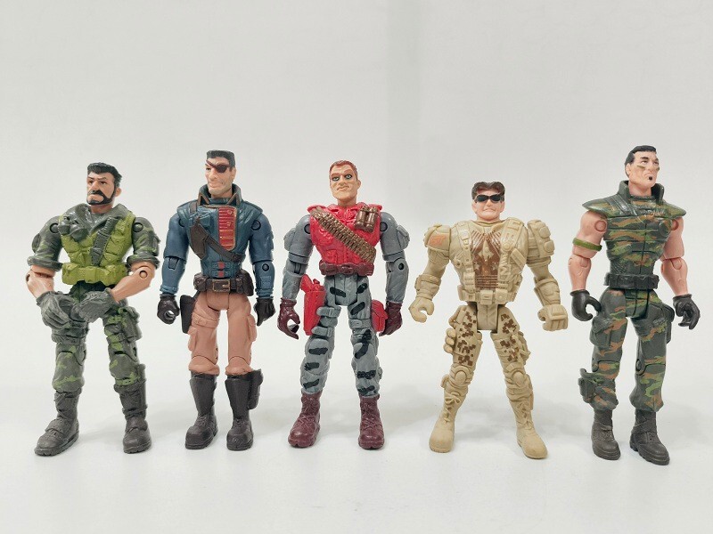 2pcs/lot the Corps Special Force Random Gi Joe Lanard Action Figure 3.75″ New