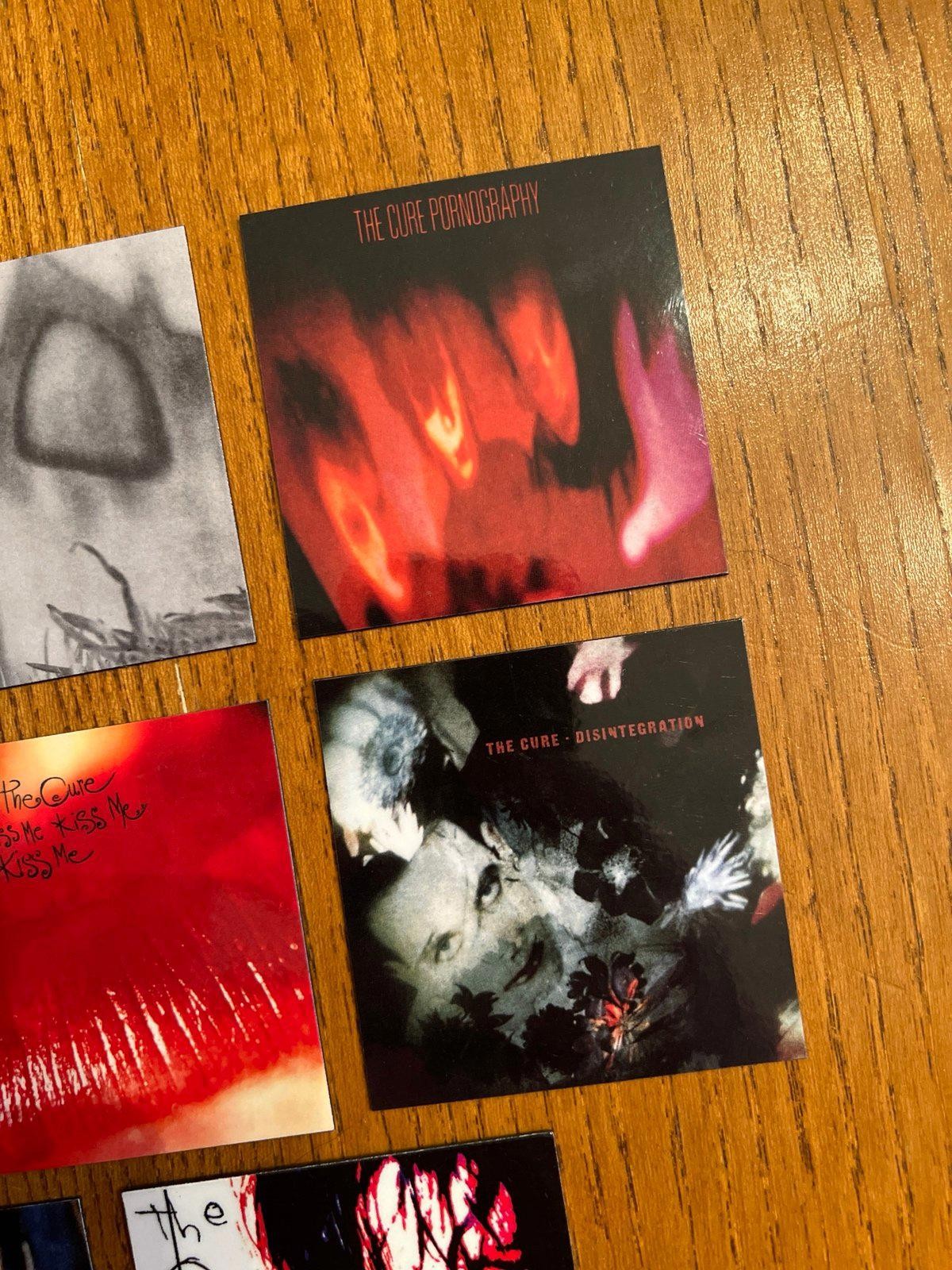 The Cure fridge magnets