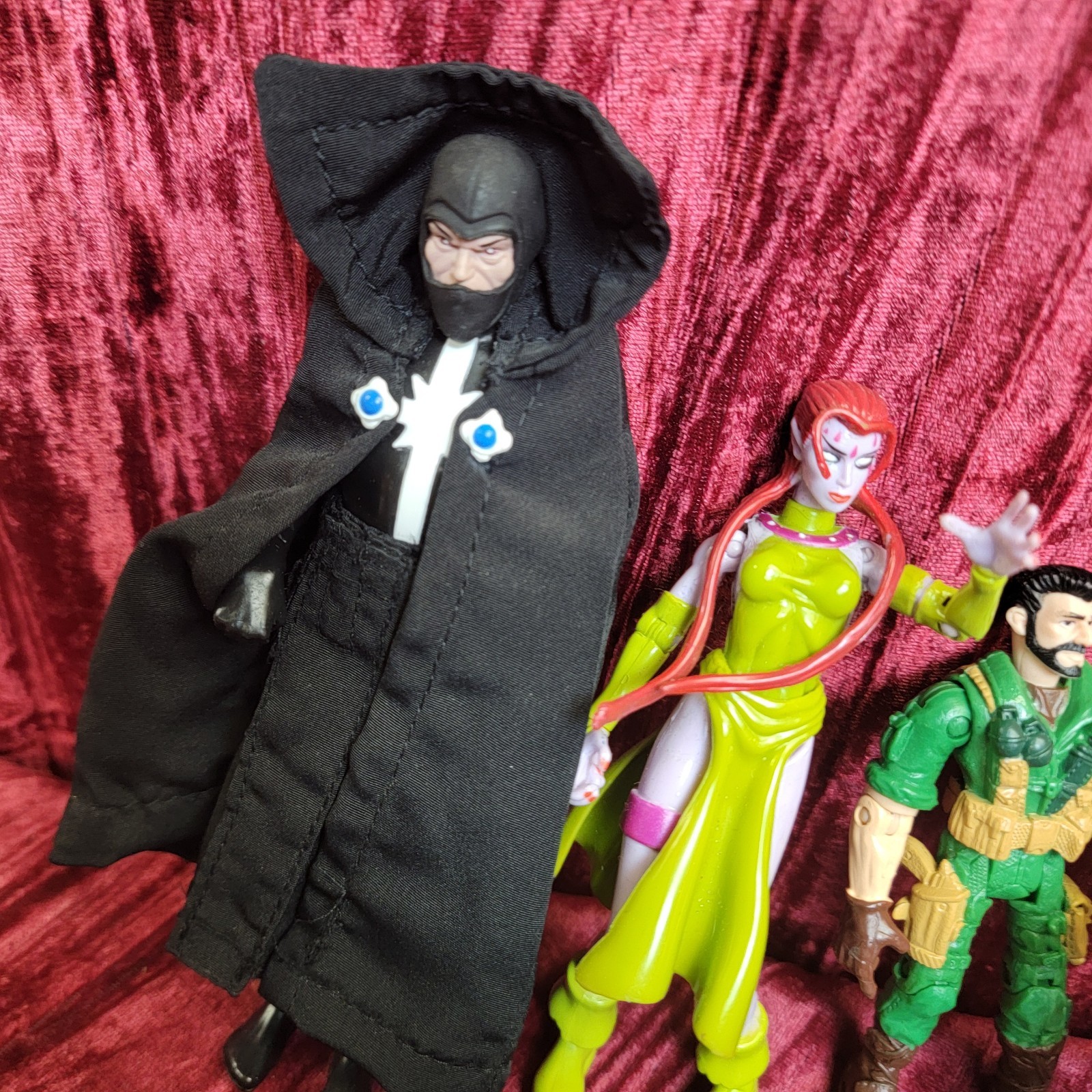 Vintage Toy TOYS Lot ACTION FIGURE AS FOUND HEMAN HERO SPIDEY GI JOE MIXED +