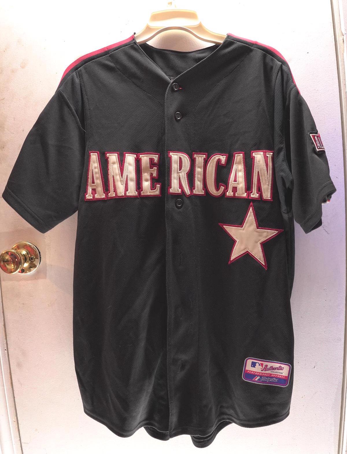 VTG Kazuo Matsui Majestic #55 Mets American League All-Star Jersey Size Medium