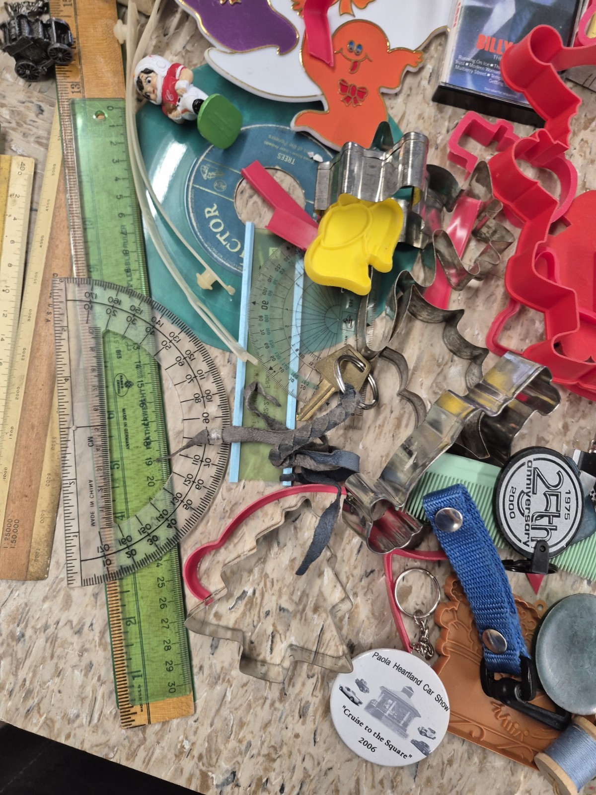 Huge Vintage Junk Drawer Lot Collectibles Box Resellers Bulk Wholesale Treasures