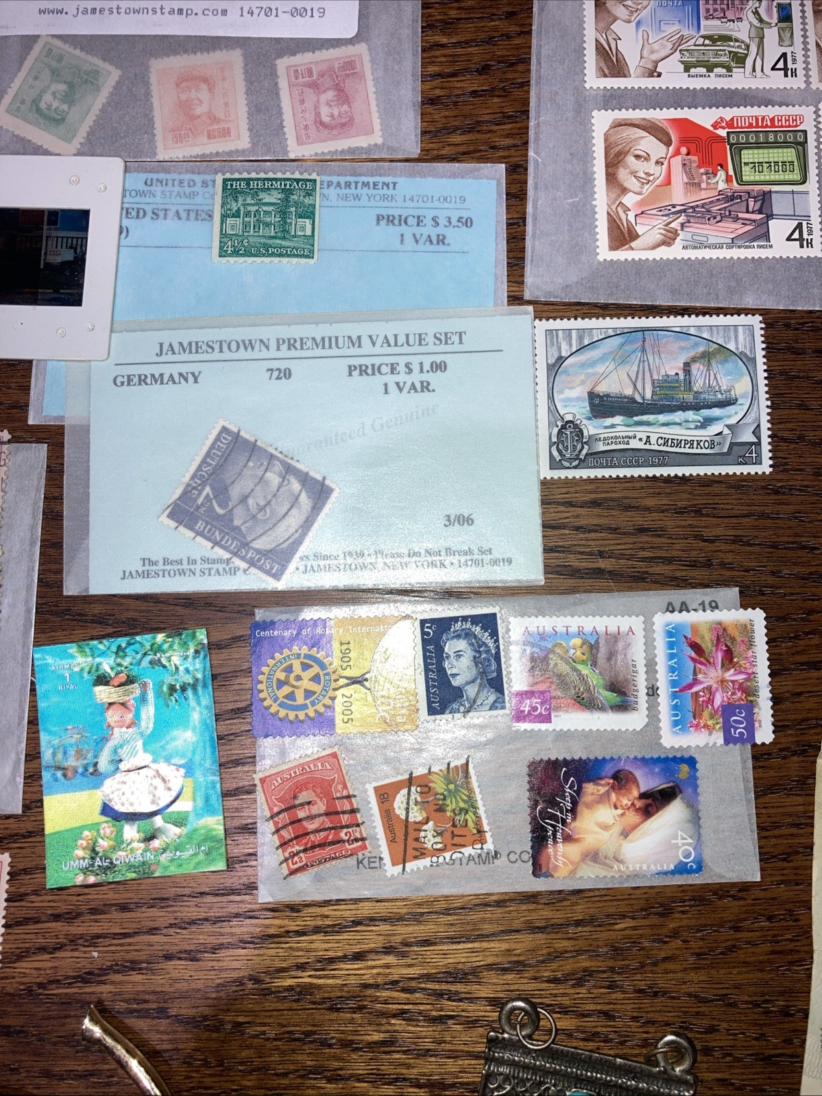 Junk Drawer Lot Trinkets Stamps Brass Coca Cola Marbles Cap Gun Collectibles #1