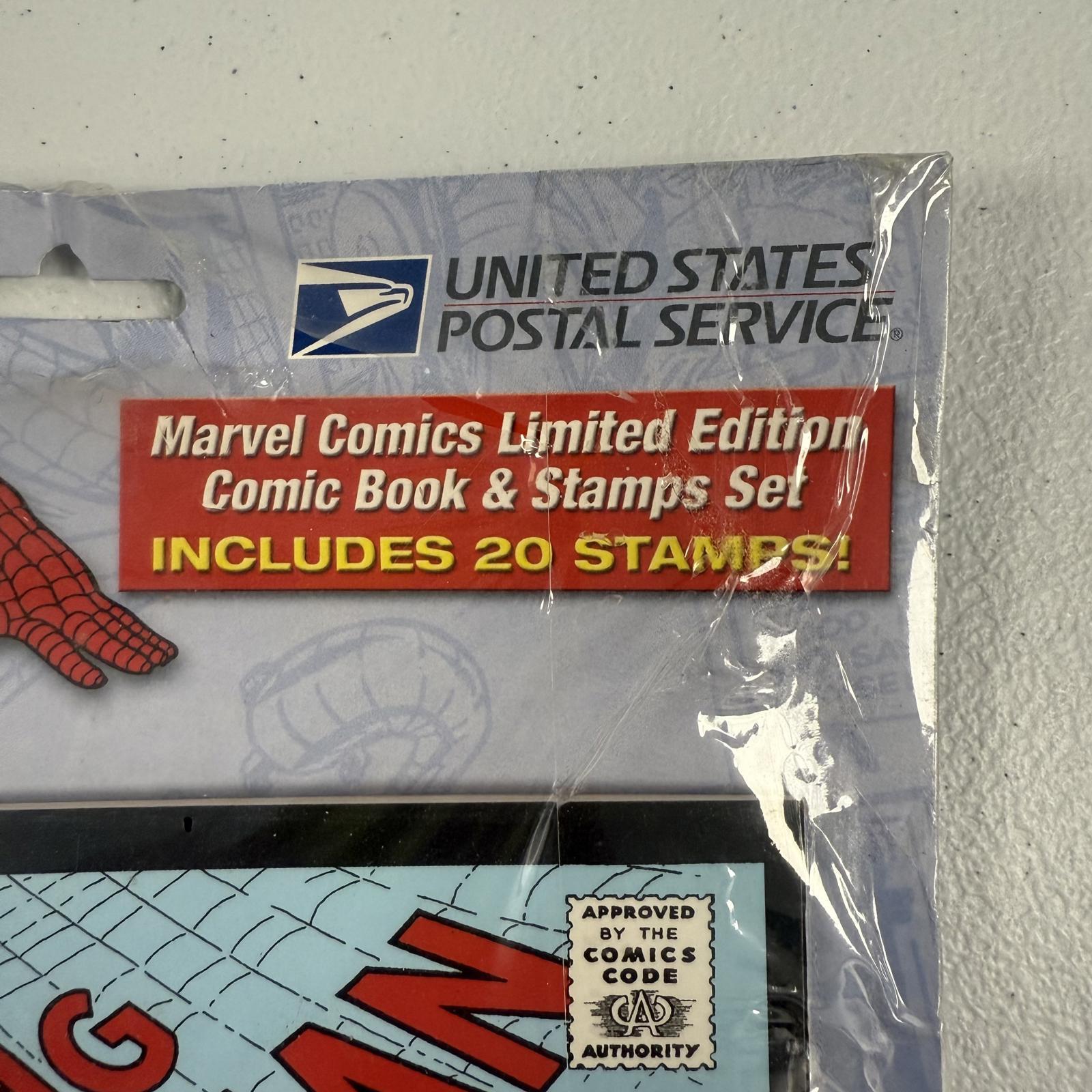 DS Marvel Comics Limited Edition Comic Book & Super Heroes Stamps Set USPS FDOI