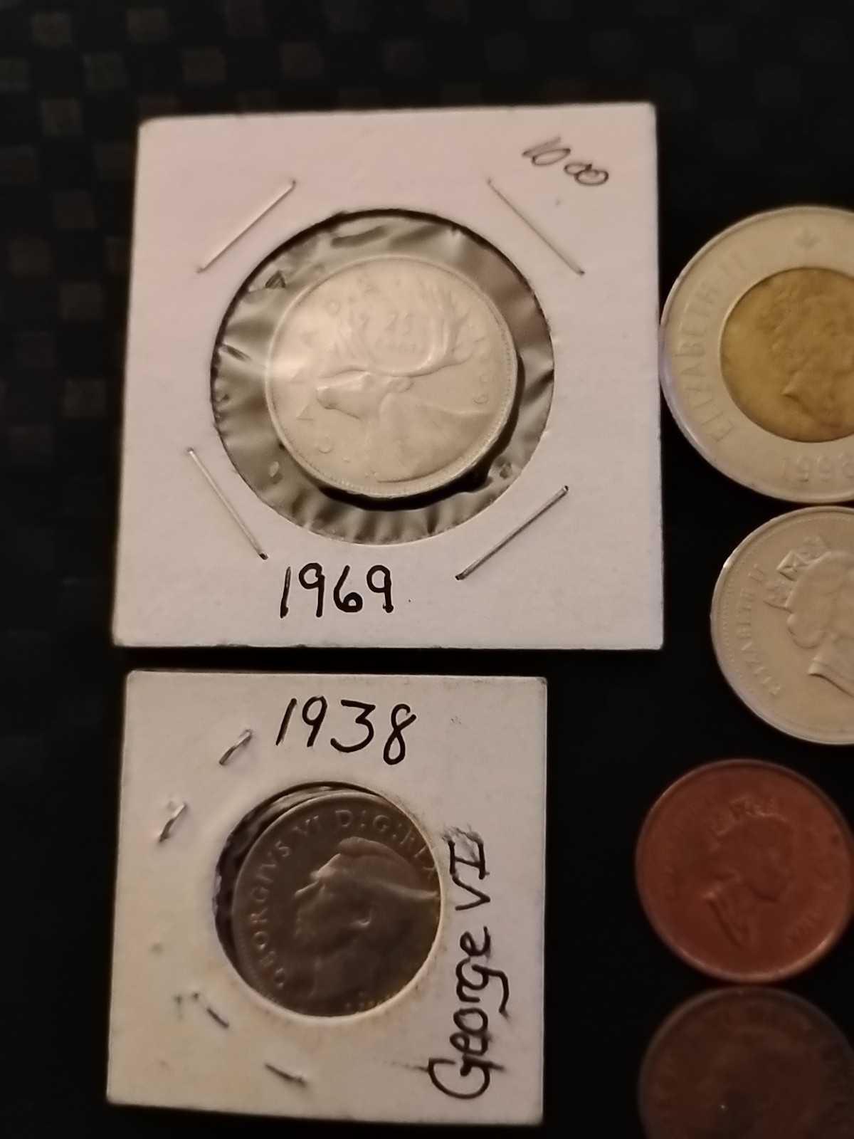 Junk Drawer Canadian Mix Bag of Coins! Vintage and Modern
