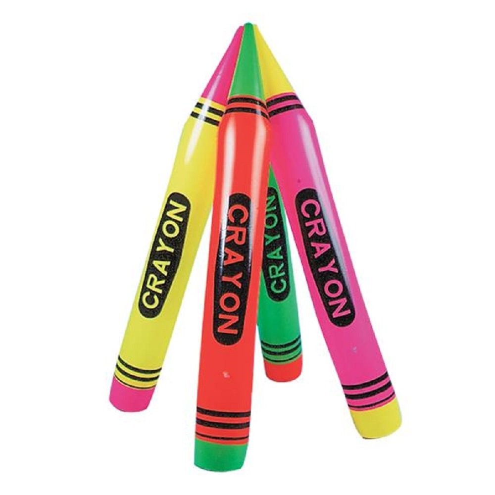 Rhode Island Novelty 44″ Neon Crayon Inflate ‚Äì One Piece