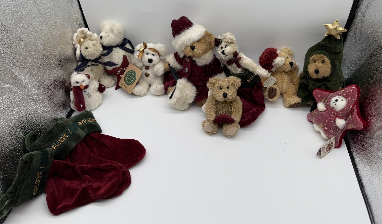 Huge Boyds Bears Collection! Stockings, Tags, Rare! 🎁