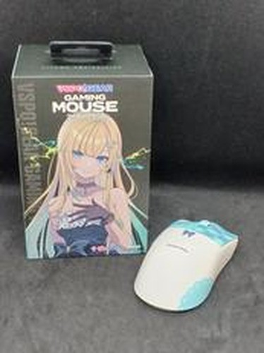 VSPO GEAR Pulsar Wireless Gaming Mouse Emma Aizawa Blue White RGB in box