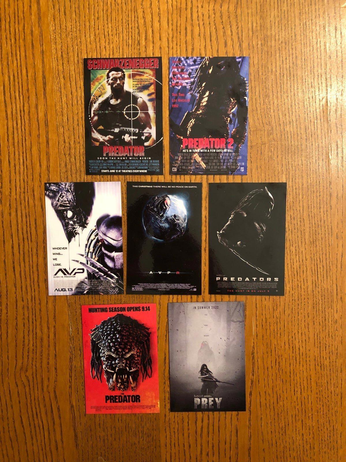 Predator fridge magnets movie posters action suspense 80’s 90’s 2000’s alien