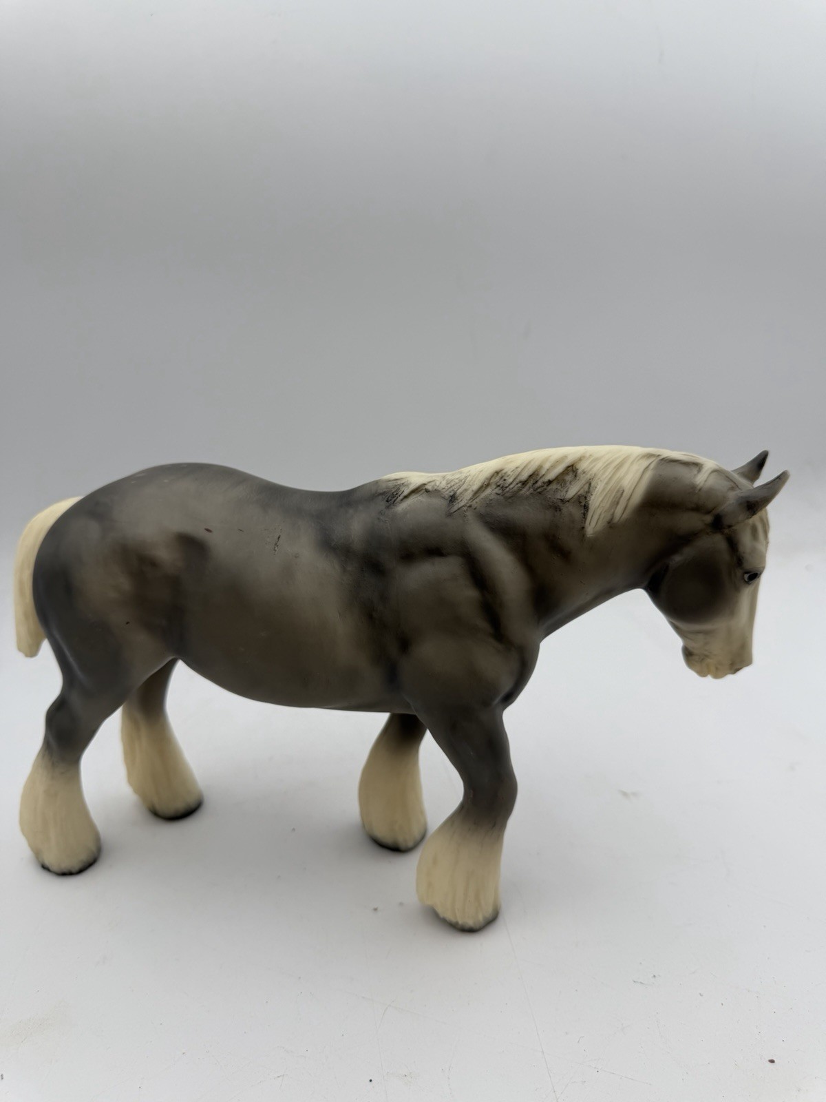 Traditional Breyer Model Horse #1218 Smoke n Mirrors Shire Horse Collectors D4C