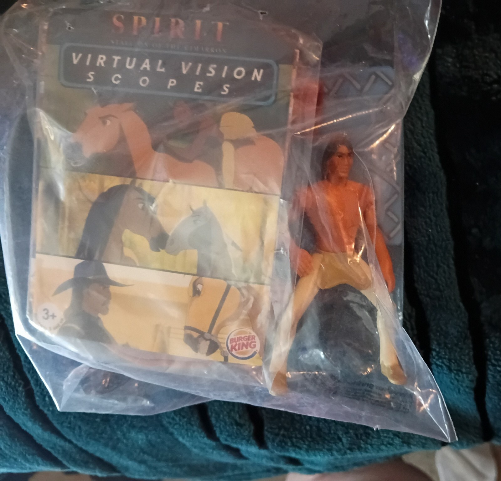 Vintage 2002 Burger King Spirit: Stallion of the Cimarron Lot of 4 New & Sealed