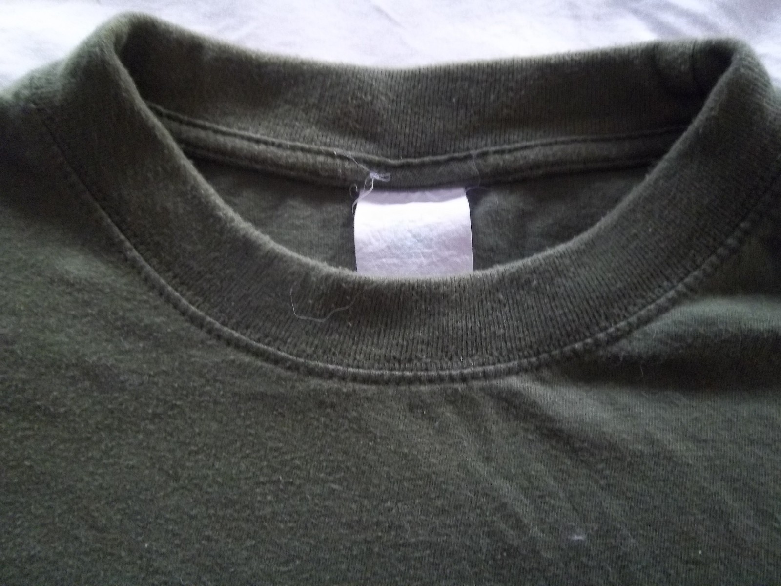 Italian Military T-Shirt, Olive Drab, 100% Cotton, size M