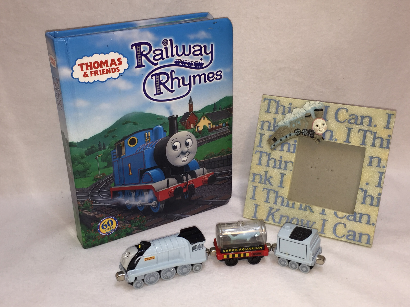 Vintage Thomas and Friends Mixed 5 piece Lot Hardcover Book Frame Train
