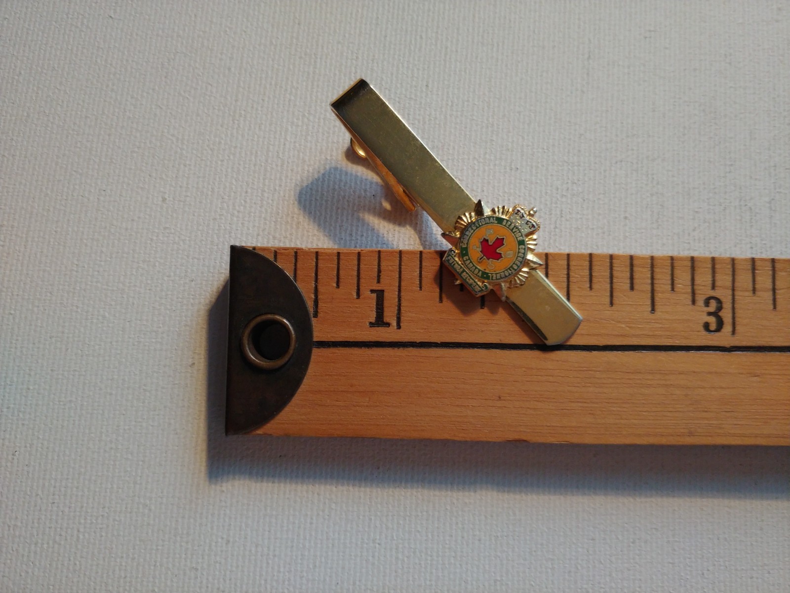 1 RARE PENITENTIARY PENITENCIER CANADA JAIL PRISON DIRECTOR TIE CLIP BROOCH