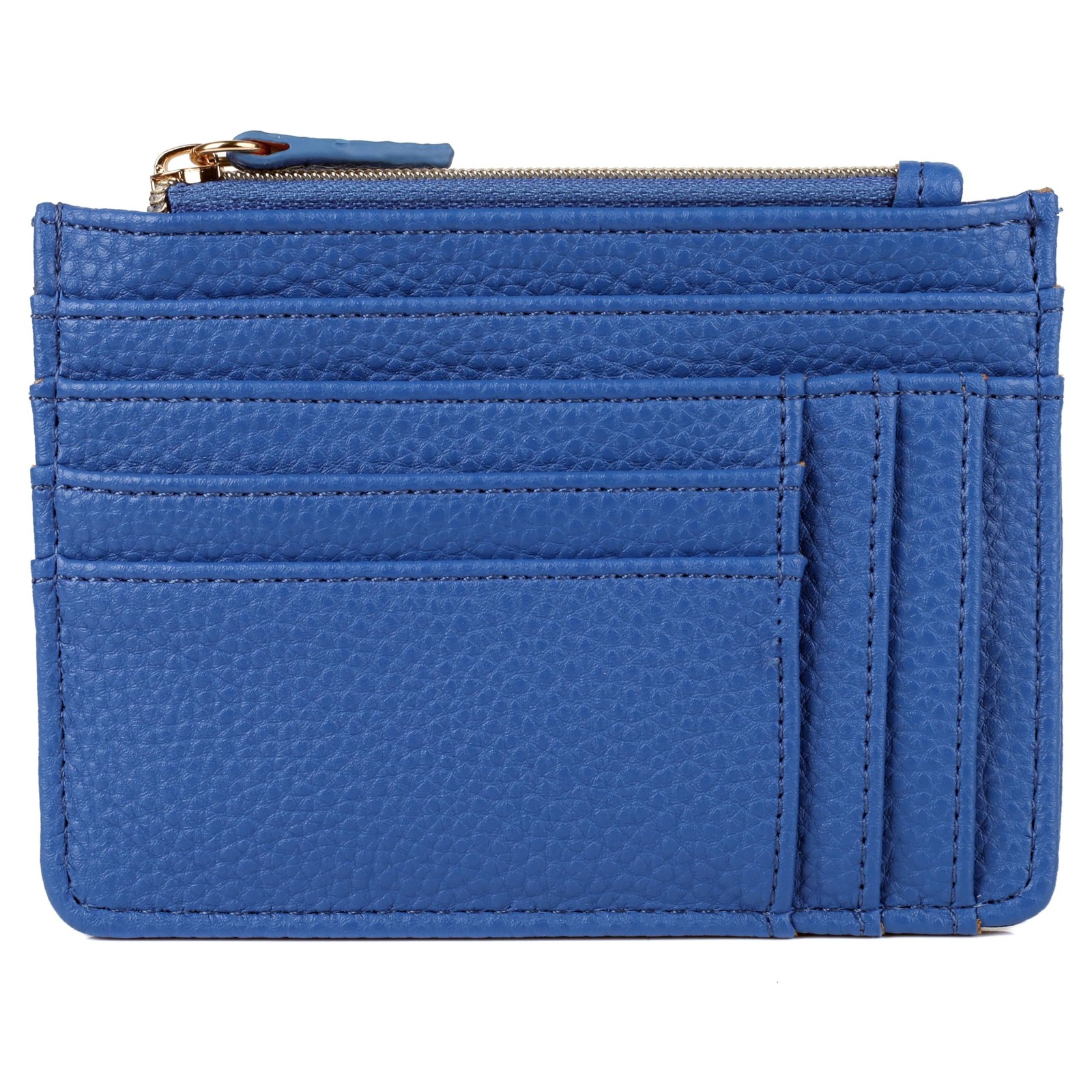 Julia Buxton Pebble Vegan Leather Slot Coin Case