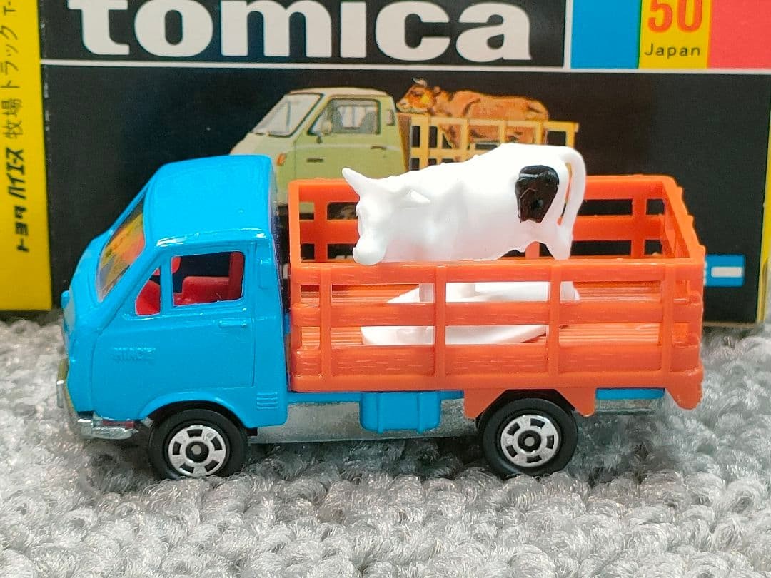 Black Box Tomica 50 Toyota Hiace Ranch Truck Good Condition Made in Japan