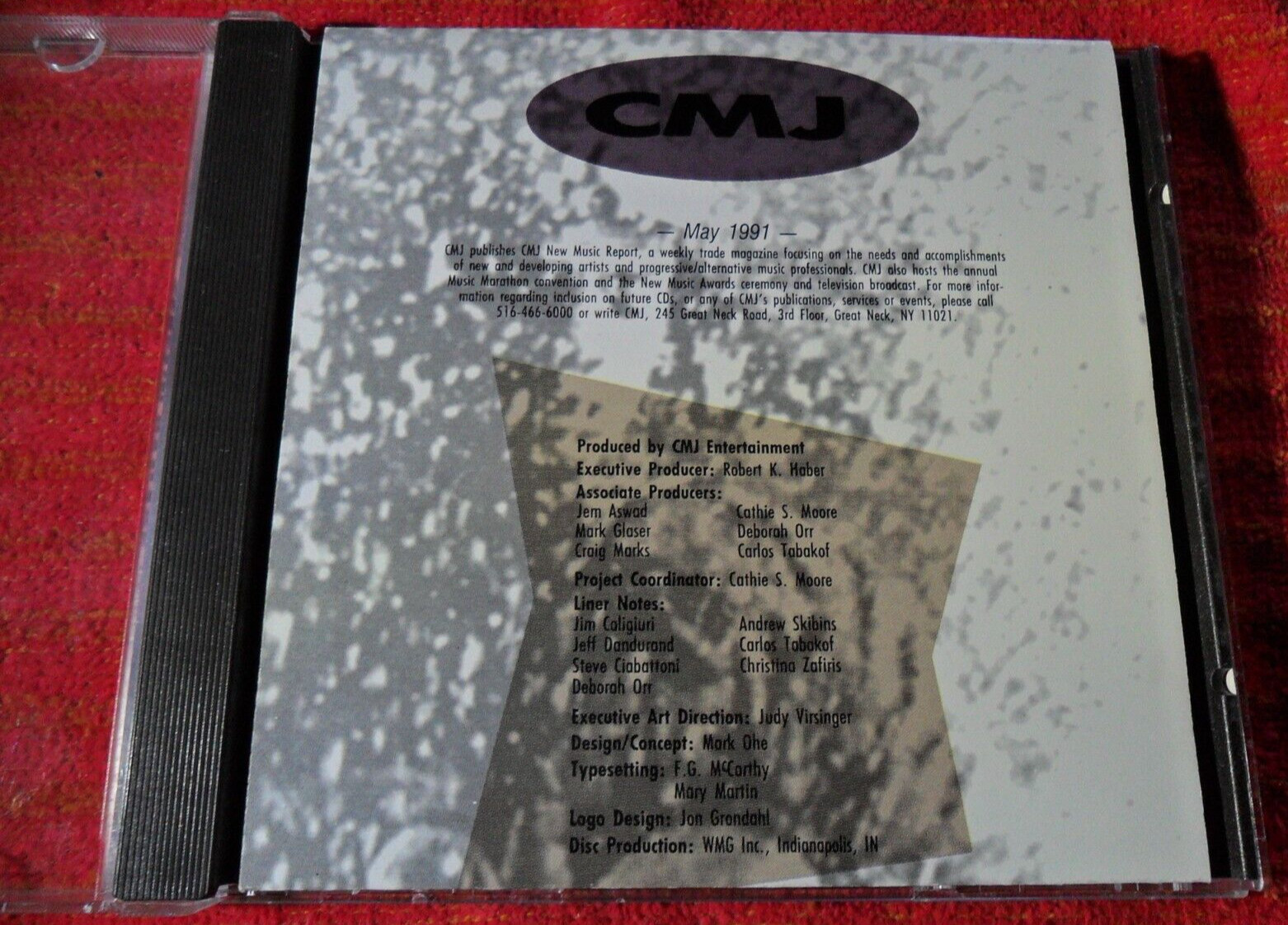 1991 CMJ CERTAIN DAMAGE PROMO CD # 35 ANTHRAX SMASHING PUMPKINS PERE UBU RARE