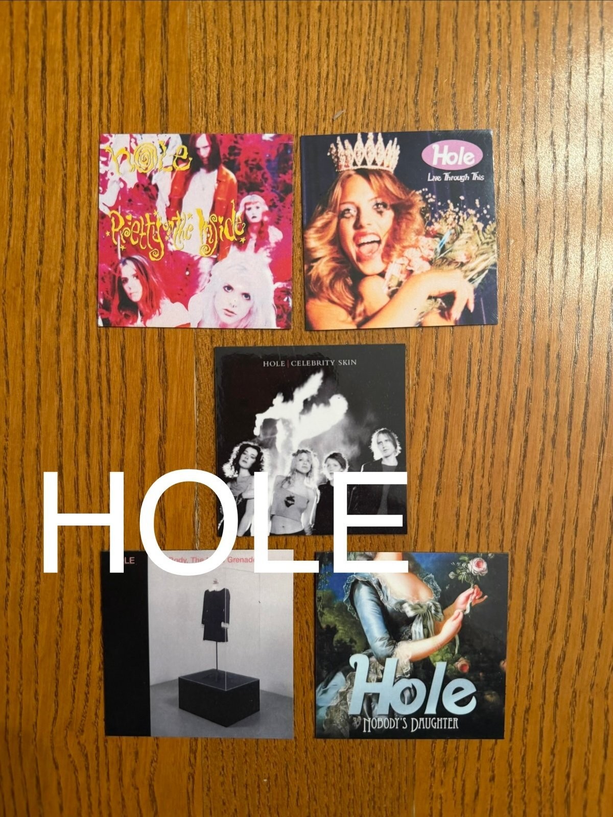 Hole fridge magnets Courtney love 90s 2000s alternative