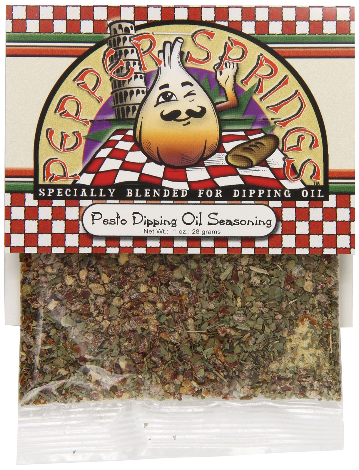 Carmie’s Kitchen Basil Pesto Bread Dipping Oil, 1-Ounce