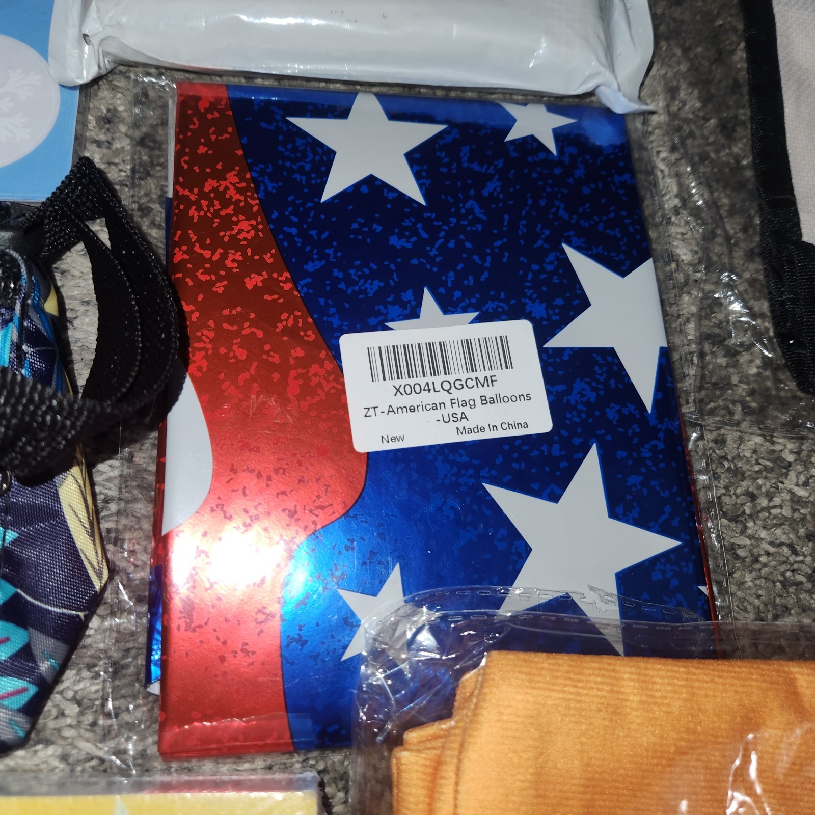 Large Junk Drawer Lot Of Misc. Stuff New Used Metal Balloon Bags Keychain Plaque
