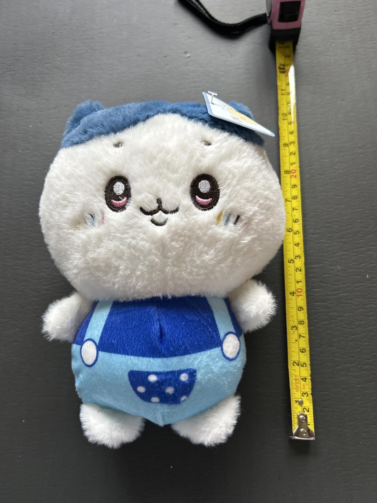 Sanrio Cogimyun Plush 10” Kawaii Stuffed Animal Blue Overalls Beret With Tags