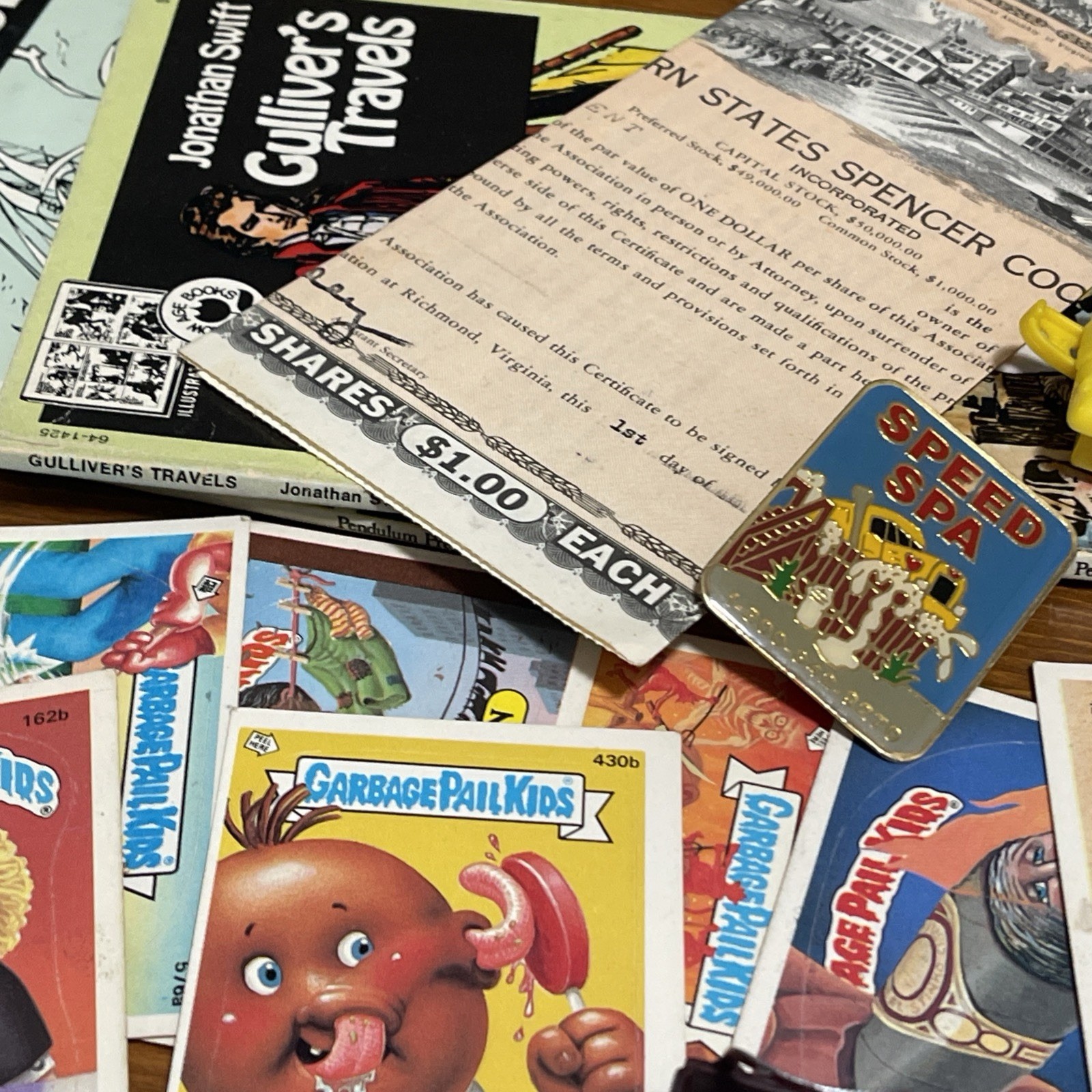Vintage Junk Drawer Lot – Toys, Cards, GPK, Keychains, Watches, Jewelry, Phone