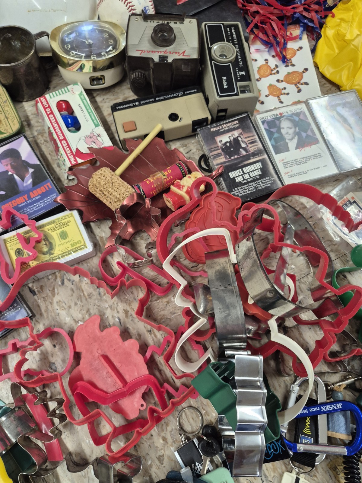 Huge Vintage Junk Drawer Lot Collectibles Box Resellers Bulk Wholesale Treasures