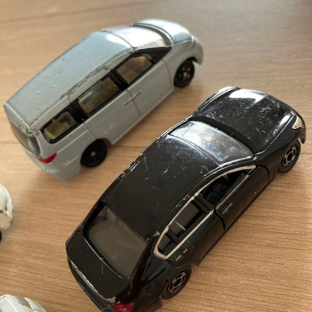 Tomica mini car sandbox play