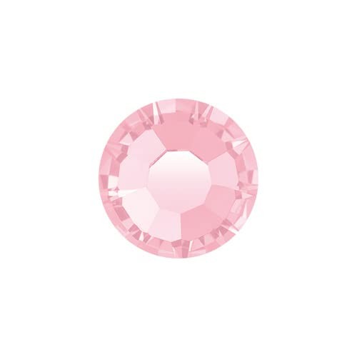 144pc SS20 Preciosa Maxima Flat Back Rhinestones, Light Rose