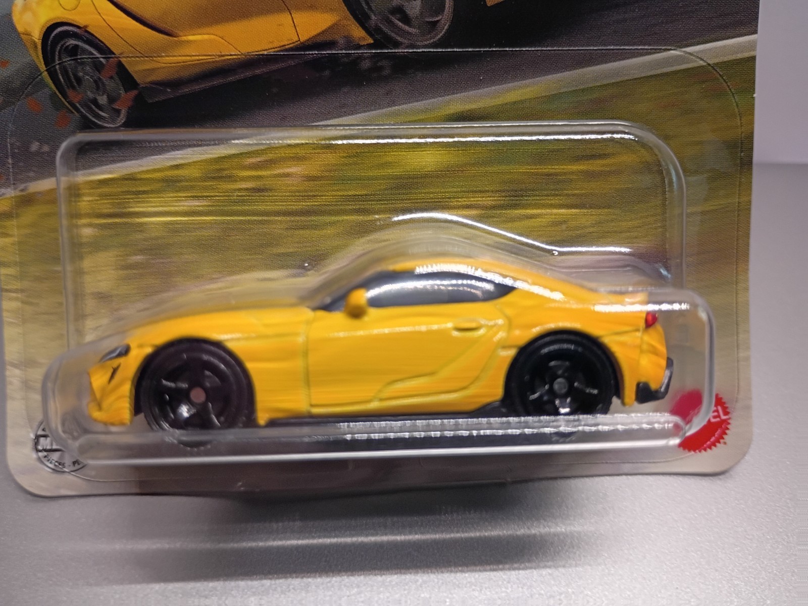 Matchbox 2023 Toyota GR Supra Yellow Diecast 1:64 Scale Mattel Must See! New