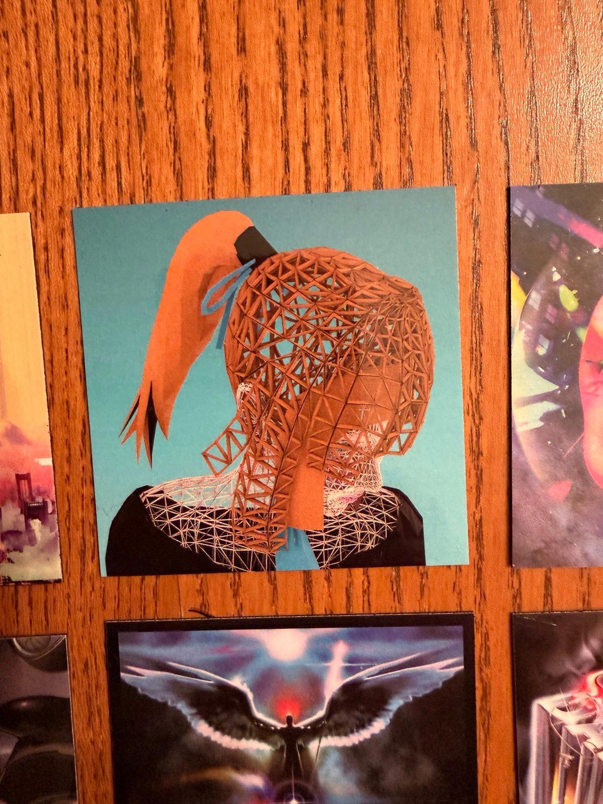 Death’s Dynamic Shroud fridge magnets