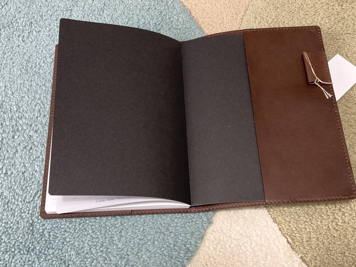 Wachifield Dayan Leather Schedule Book B6 Planner 3.1×4.9 inches