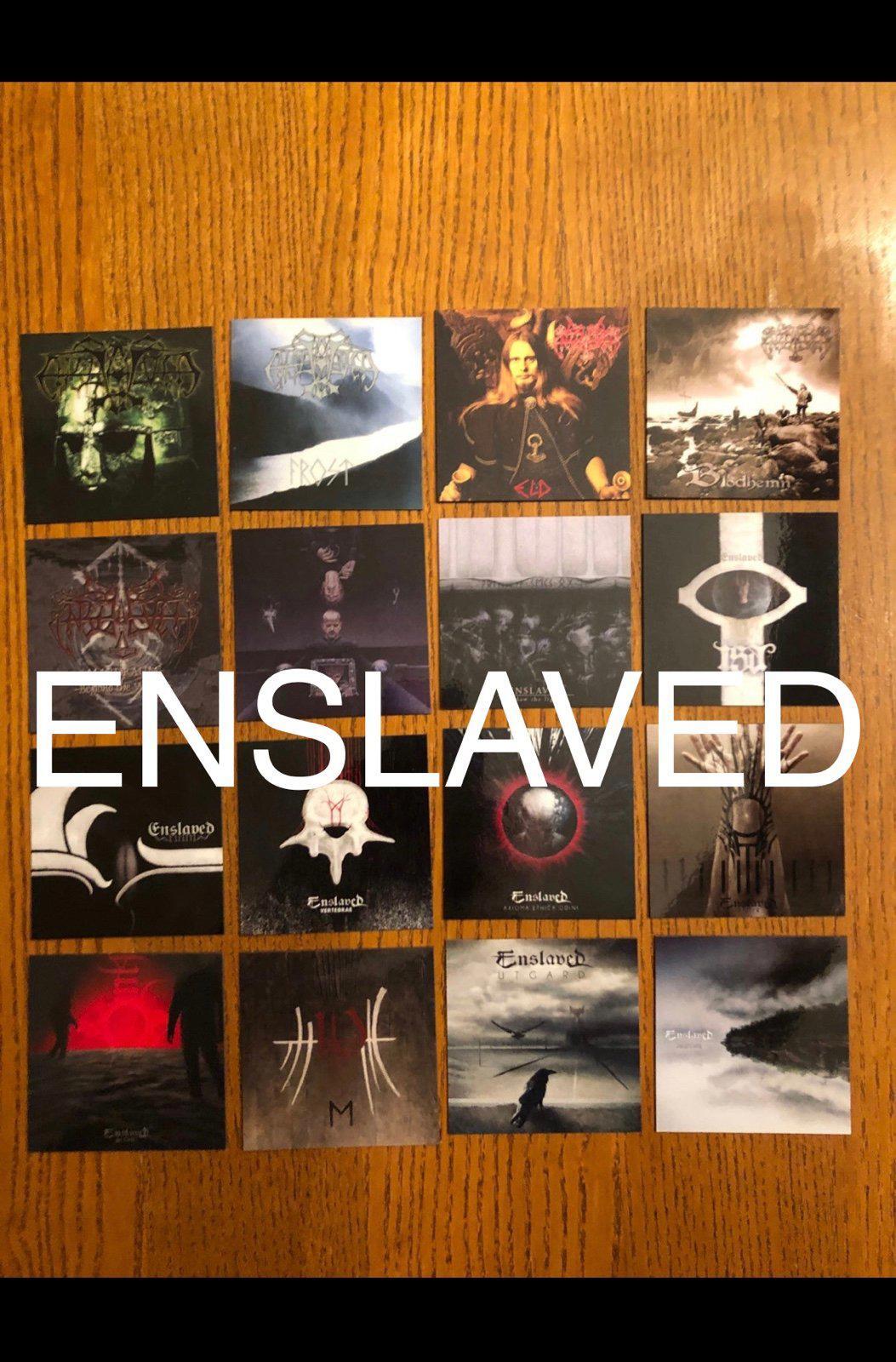 Enslaved FRIDGE MAGNETS Norway black progressive metal beautiful music