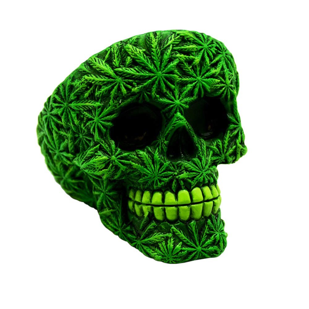 Fantasy Gifts Hemphead Skull Ashtray – 3″ x 4″