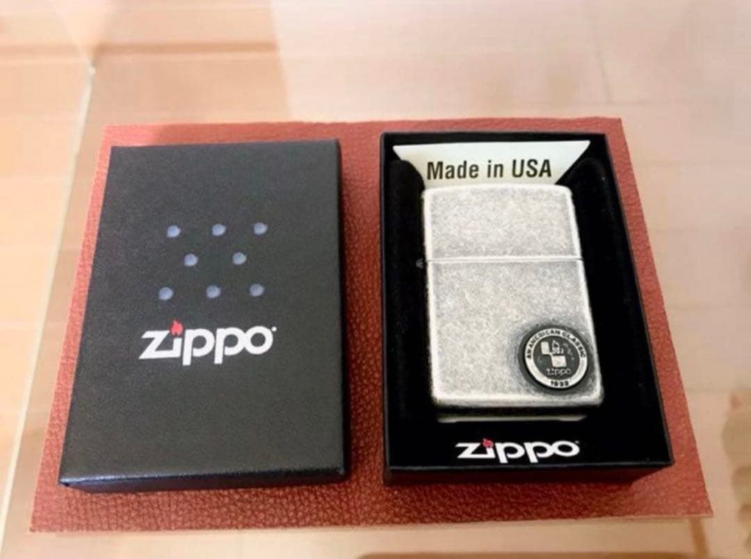 Zippo American Classic Series Antique processing, metal pasting, made in 1994,