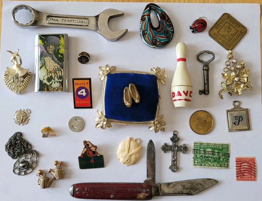 Grandpa’s JUNK DRAWER LOT of Vintage Rarities for Parts/Repair/Display