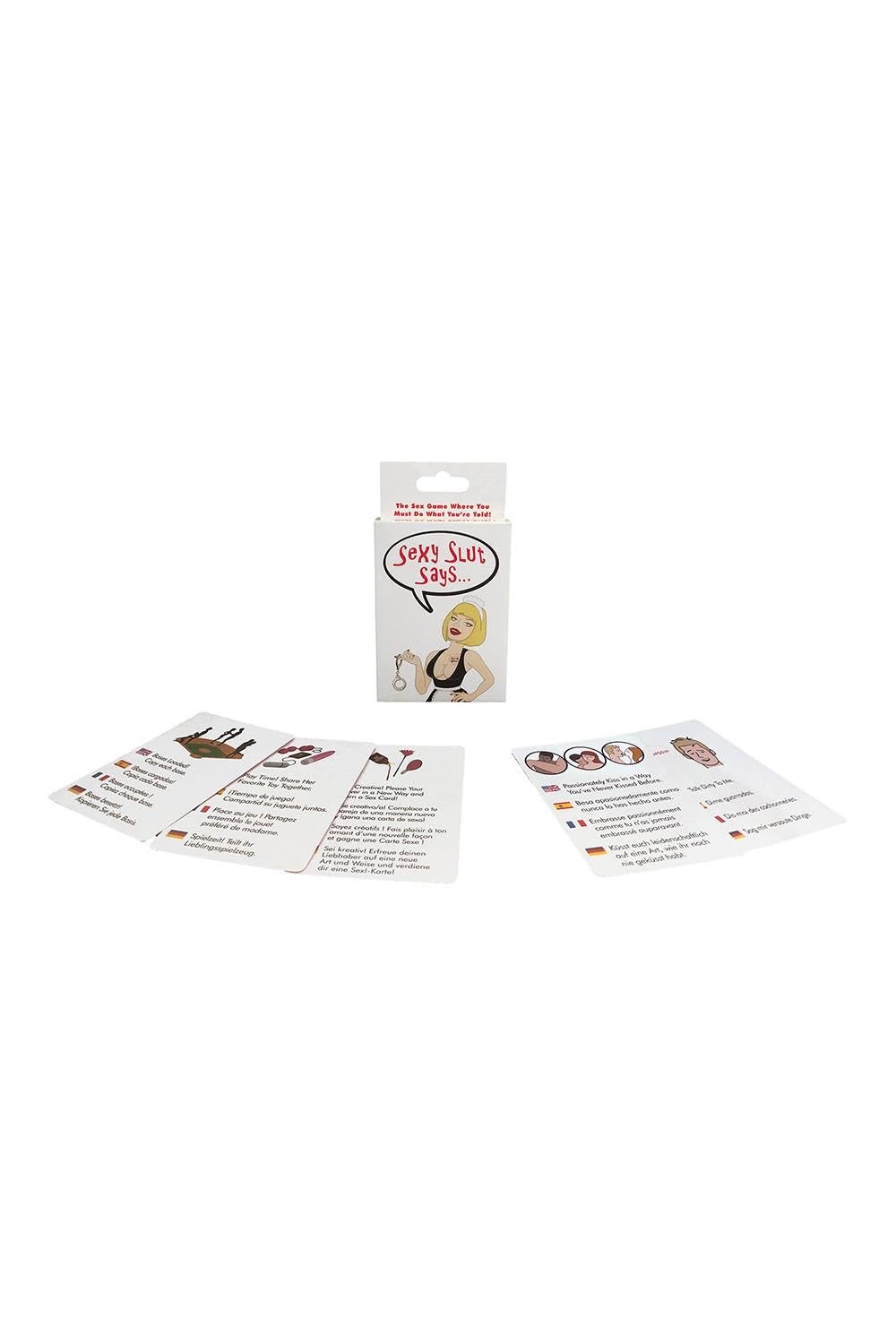 Sexy Slut Says Couples Card Game