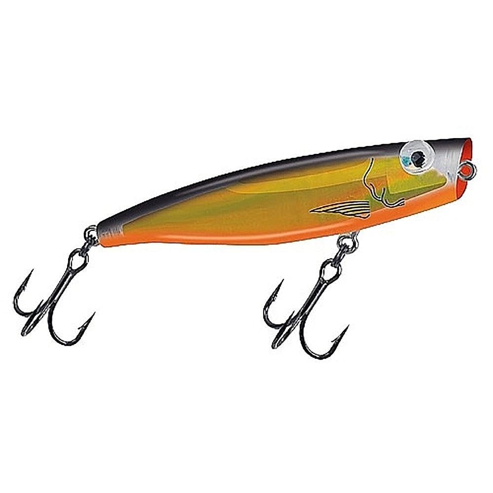 Mirrolure C36MR-808 Poppa Mullet C-Eye Pro Series Black Bk/Org/Gld 3 5/8in 1/2oz