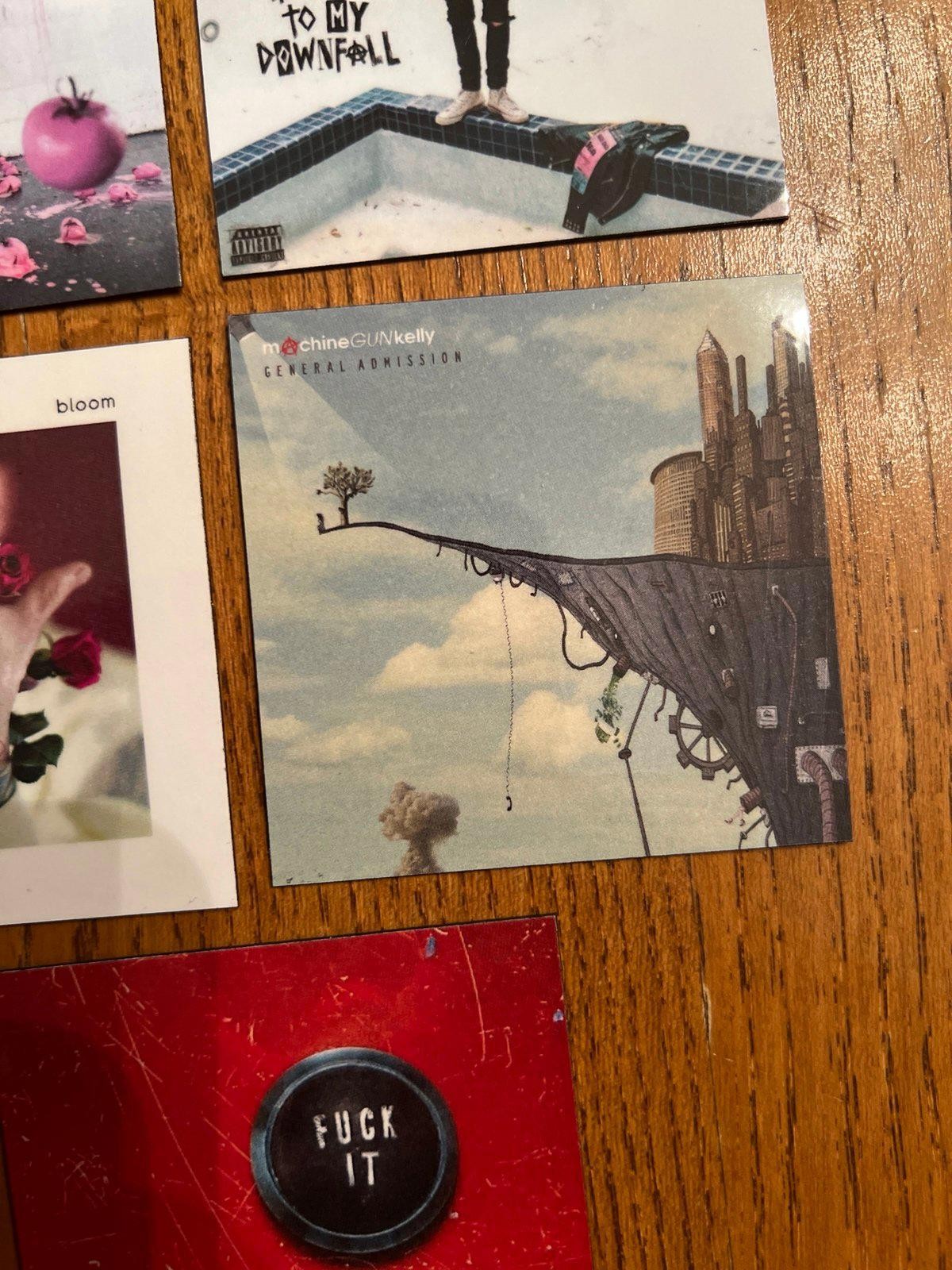 Machine Gun Kelly fridge magnets