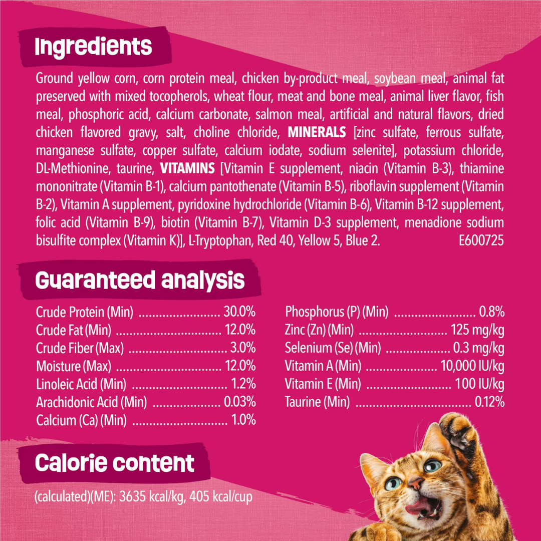 (2 pack) Purina Friskies Gravy Swirlers Dry Cat Food Flavors of Chicken,22lb Bag