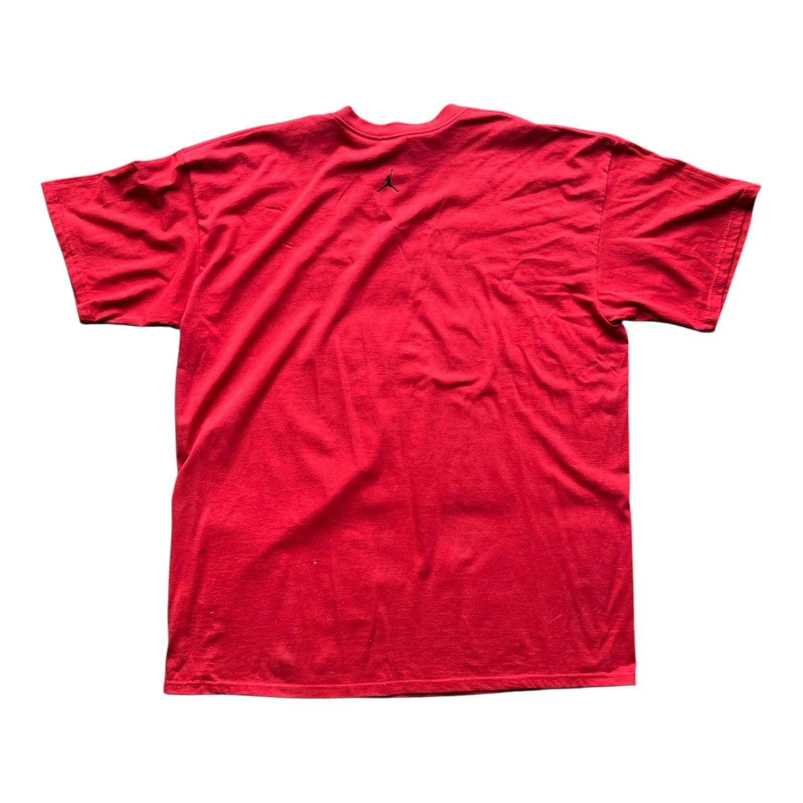 Nike Jordan Jumpman 2005 Red Graphic T-Shirt XXL NWT Vintage Sneaker Tee Rare