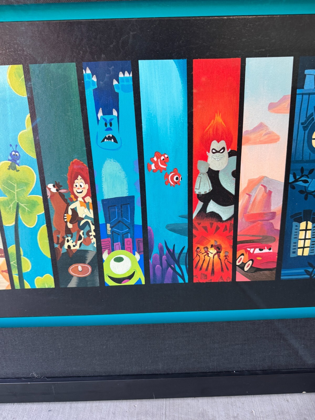 Disney Pixar Toy Story Danny Arriaga 42″x26″ Print 51 of 95 Hand Signed Art
